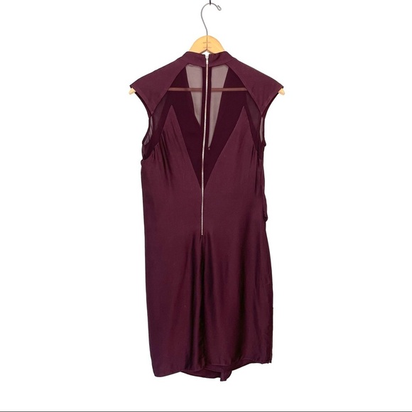 Helmut Lang | Purple Silk Dress - Picture 10 of 11